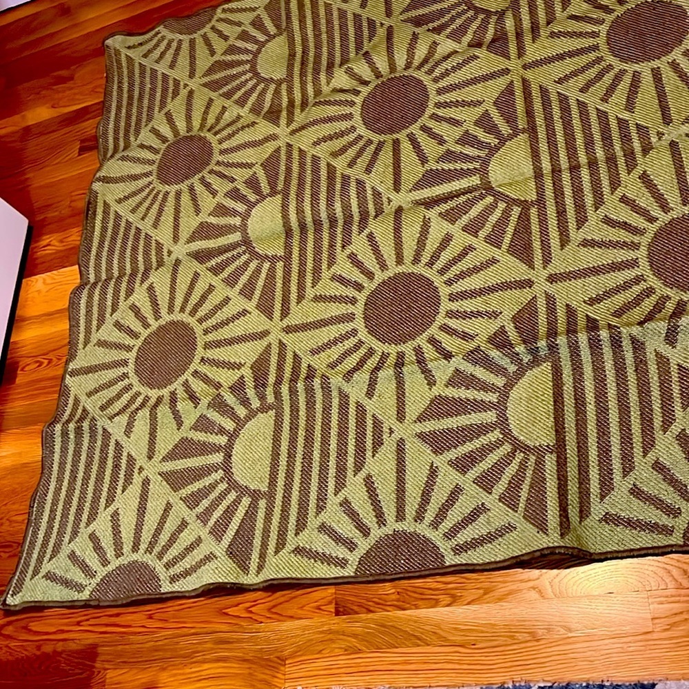 Urban Outfitters Sun Geo Indoor/Outdoor Rug 5’ x 7’ NWT - Picture 11 of 15